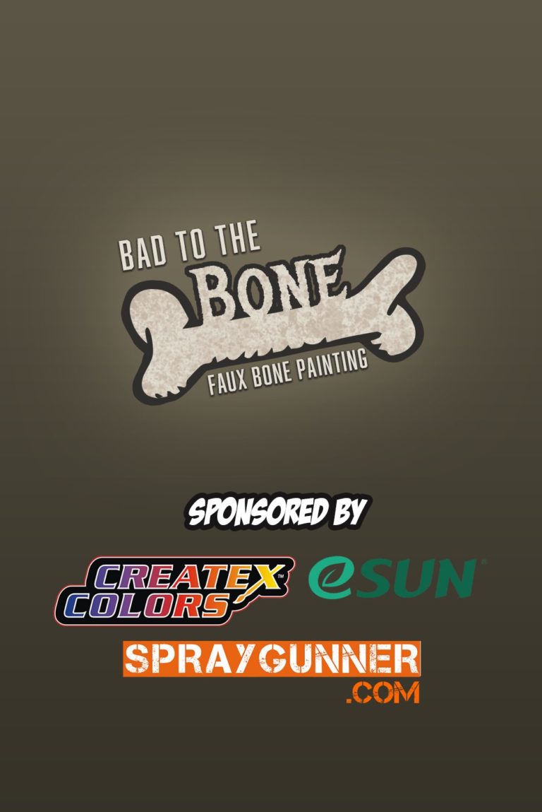 workshops, bad to the bone, painting, createx, spraygunner